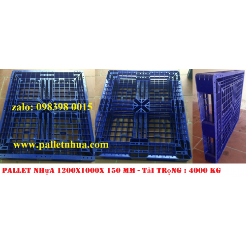 Thông số kỹ thuật sản phẩm pallet nhựa Pallet-nhua-1200x1000x150mm-500x500
