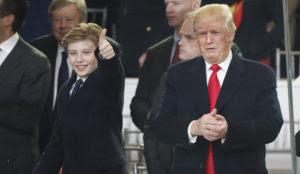 The Islamic State calls on Muslims to murder Barron Trump