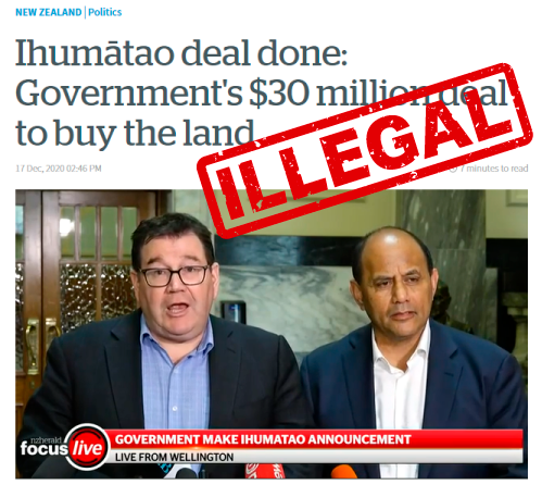 Illegal deal Illegal deal