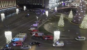 Russia: Muslim “shouting slogans typical of Islamic State” opens fire at security HQ, BBC says motive unclear