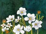 White Flowers - Posted on Thursday, January 15, 2015 by Irene Bolitho