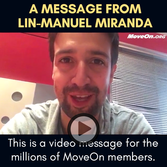 Lin-Manuel Miranda says thanks