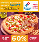 Get Flat 50% Off on Online paid orders worth Rs.350