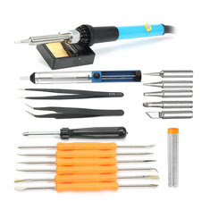 DANIU 110V/220V 60W Adjustable Temperature Solder Iron Kit