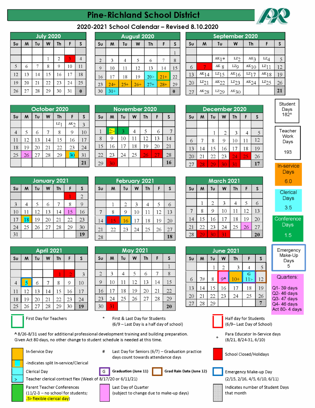 Richland 2 Calendar - vrogue.co