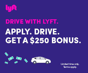 Become a Lyft driver today and...