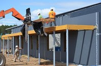 tribal college library construction