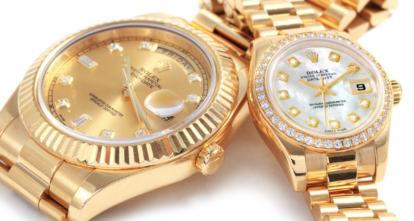 Rolex President Day-Date II with Rolex President Datejust Ladies Watch