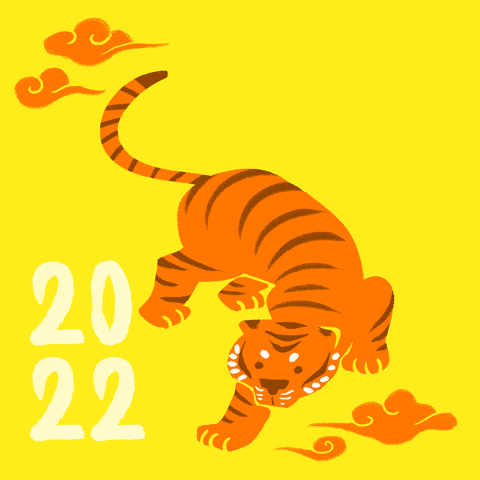 2022 Year of the Tiger GIF