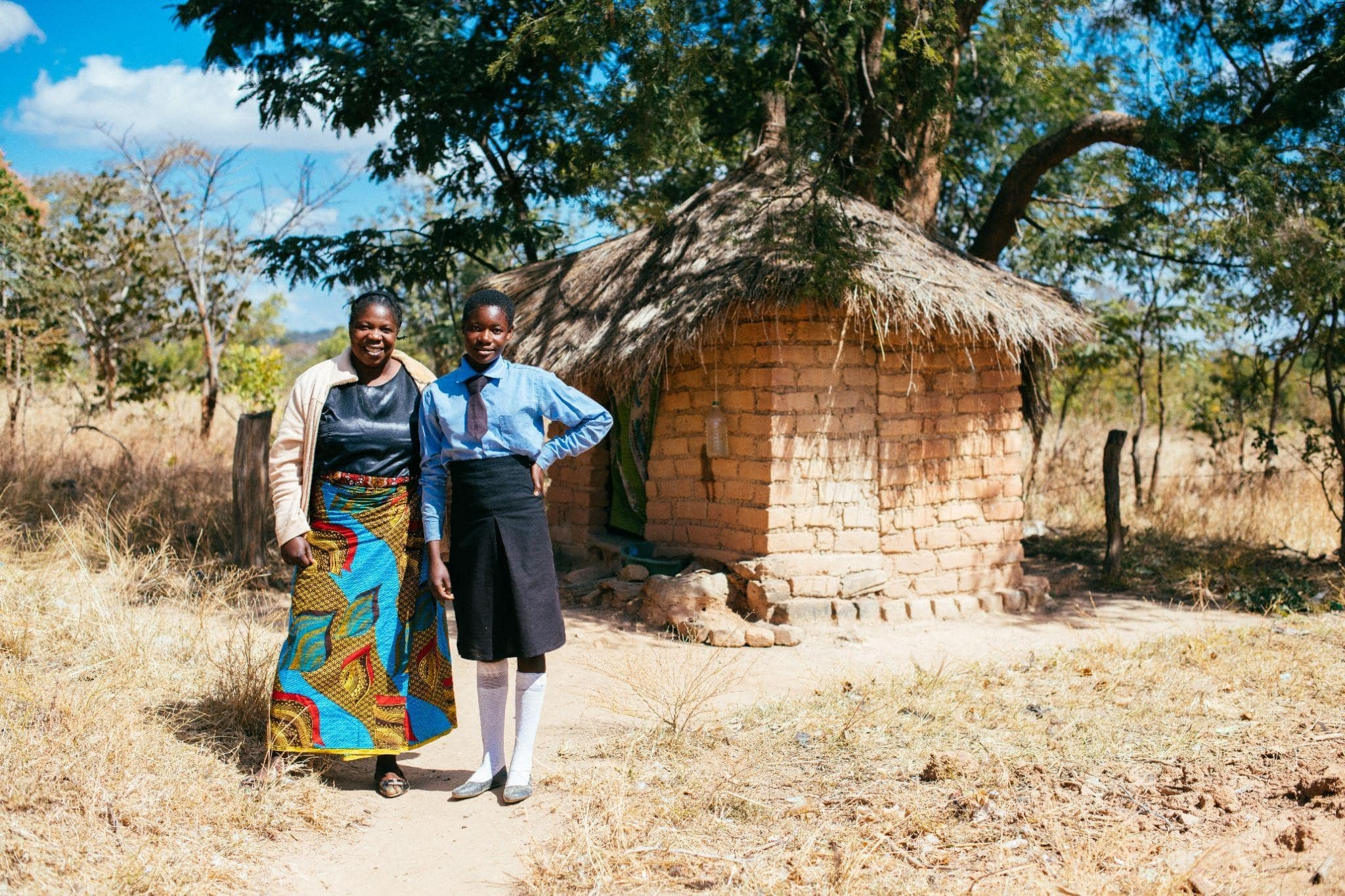 an African toilet