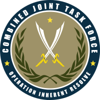 Seal of Combined Joint Task Force    Operation Inherent Resolve