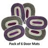 Door Mats- Pack of 6