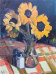 Sunflowers, Salt and Pepper - Posted on Thursday, February 5, 2015 by Azhir Fine Art