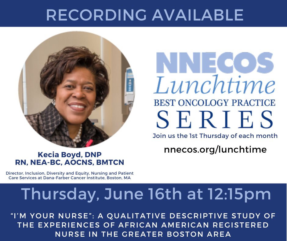 I'm Your Nurse Lunchtime Webinar Recording Available 