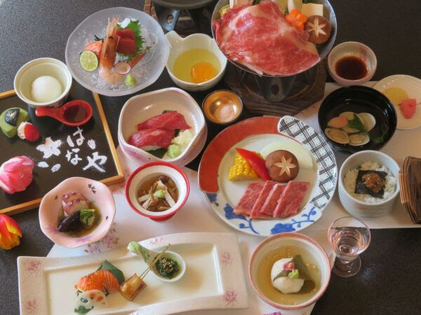 花鐘亭 はなやのお料理