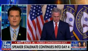 JUST IN: Matt Gaetz Threatened to Resign from Congress Over Speaker Battle
