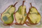 Three-Pear Study I - Posted on Tuesday, December 9, 2014 by Beth Moreau