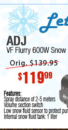 VF Snow Flurry HO 1250W