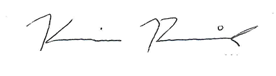 Kevin Reich Signature