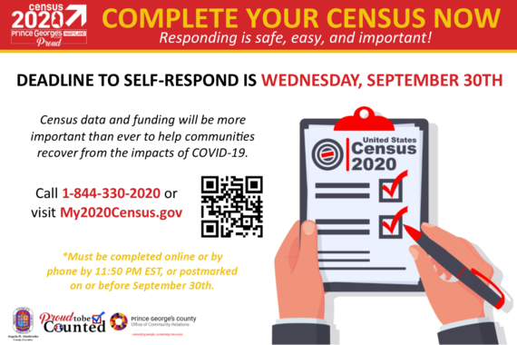 Census Deadline September 30
