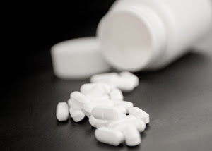 photo: spilled pills
