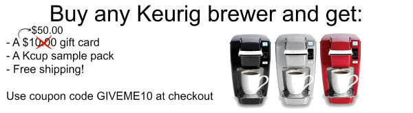 Black Friday Keurig brewer package offer