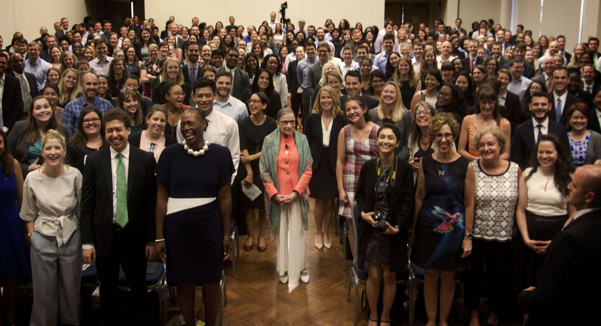 Photo - RBG and audience