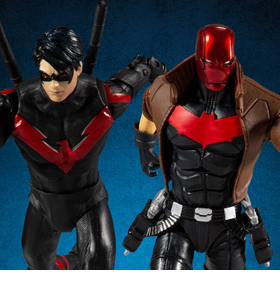 DC Multiverse Nightwing vs Red Hood Two-Pack