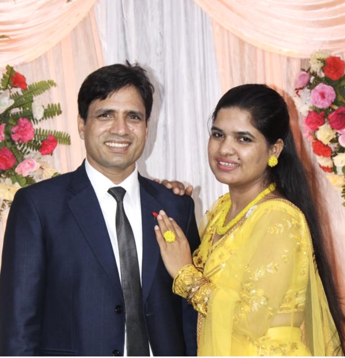  Pastor Keshab Raj Acharya and wife Junu. (Morning Star News)