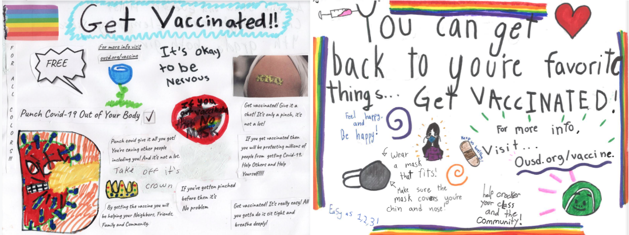 Oakland Schools News: OUSD Is Proud to Announce Winners of "Get Vaccinated" Poster Contest 106 inline images 1641179142439 Screen+Shot+2022 01 02+at+6.52.34+PM