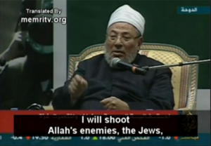 Muslim cleric Qaradawi, who called on Muslims to hate Jews and Christians, gives $35 million to UK “benevolent fund”