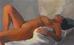 Reclining nude - Posted on Thursday, November 27, 2014 by Peter Orrock