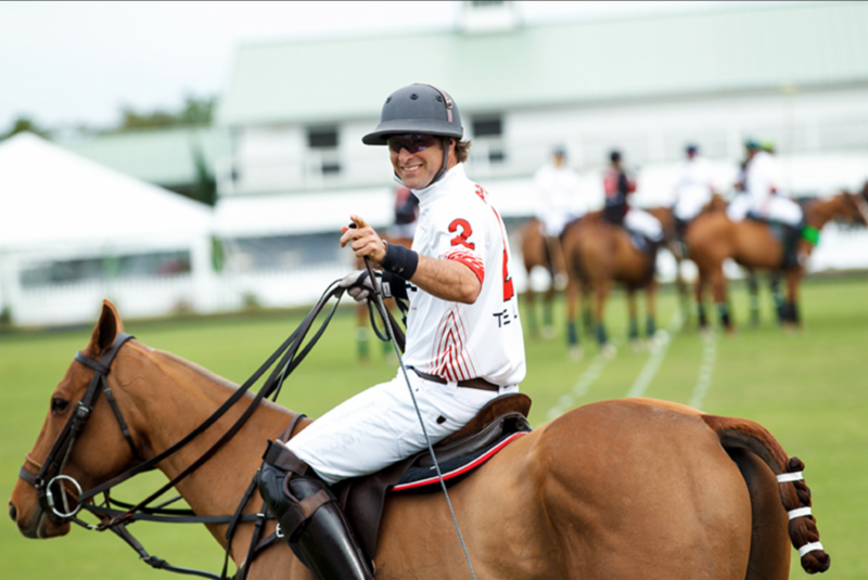 Brandon Phillips, co-chair of the event and non-Hodgkins lymphoma survivor, will play in the 24-goal polo match that will begin the Polo for a Purpose festivities on Monday, January 16, at 2pm