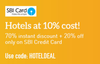  Get 90% Discount On Hotels...