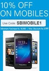 10% Off on Mobiles for sbi customer