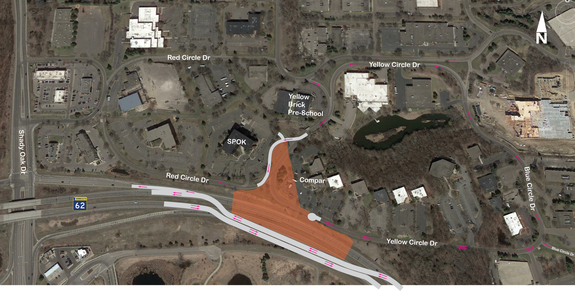 Yellow Circle Roadway Changes in Minnetonka 