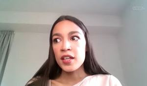 WATCH: AOC Caught Digging Through Trash and MASKLESS with Others