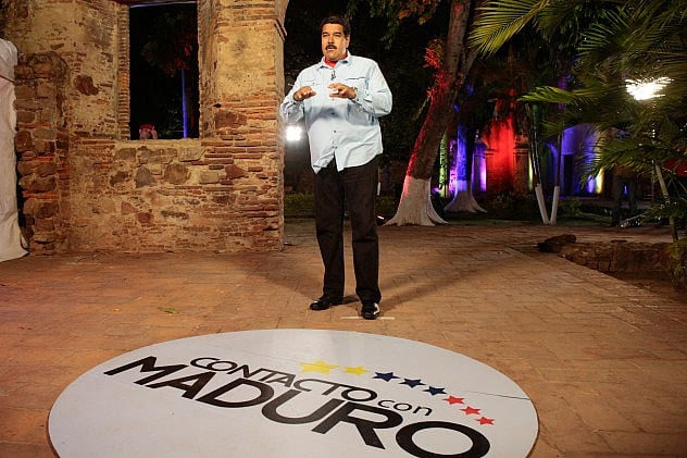 Presidente Maduro en su programa en Contacto con Maduro desde Barcelona