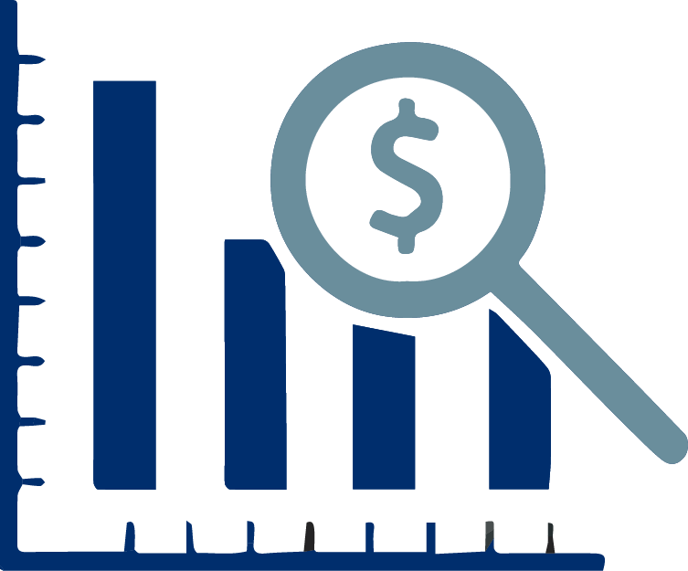 A graphic of a graph chart.