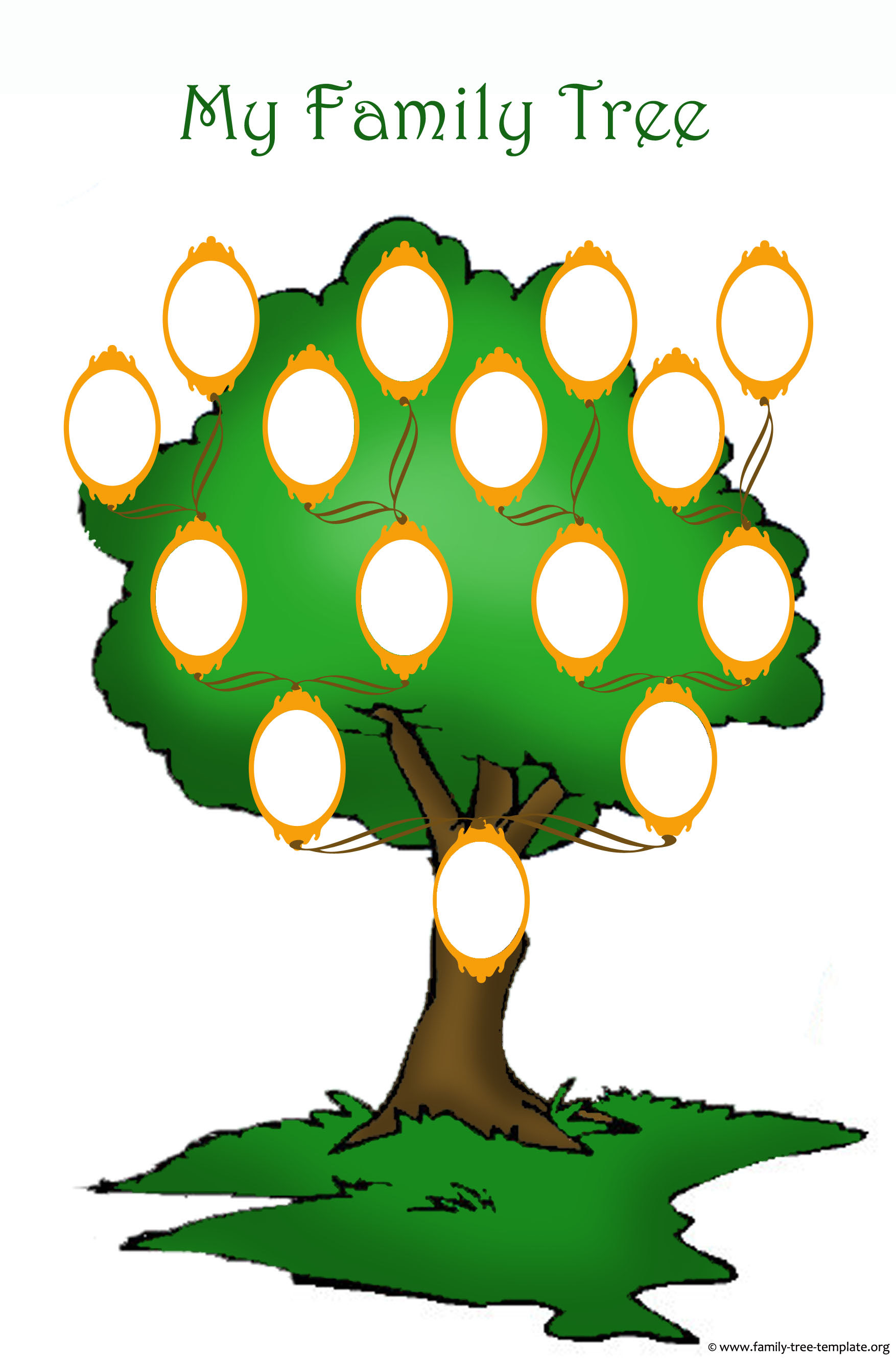 free printable clipart of family tree 20 free Cliparts Download