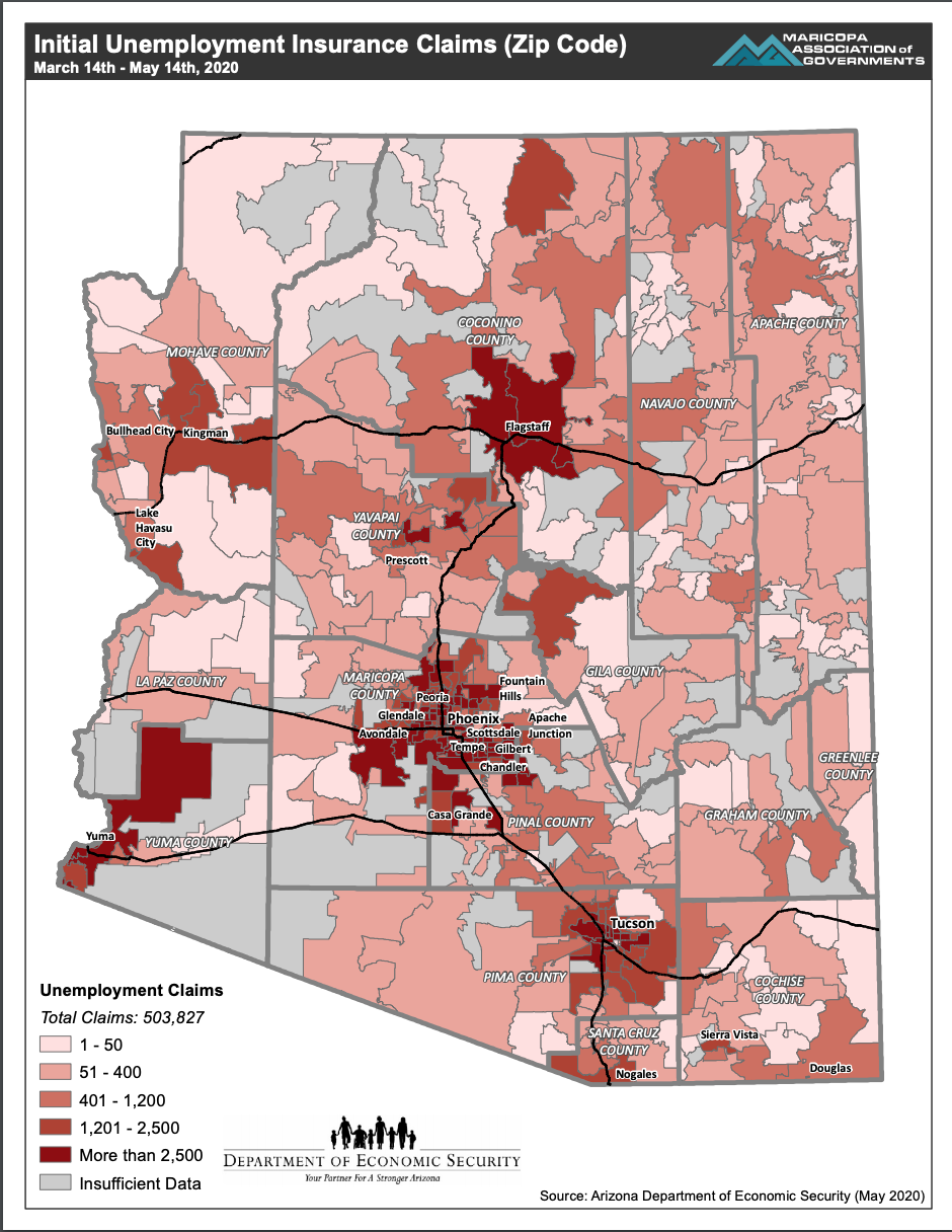 Arizona Pummeled By Job Losses, But Trump Opposes Unemployment