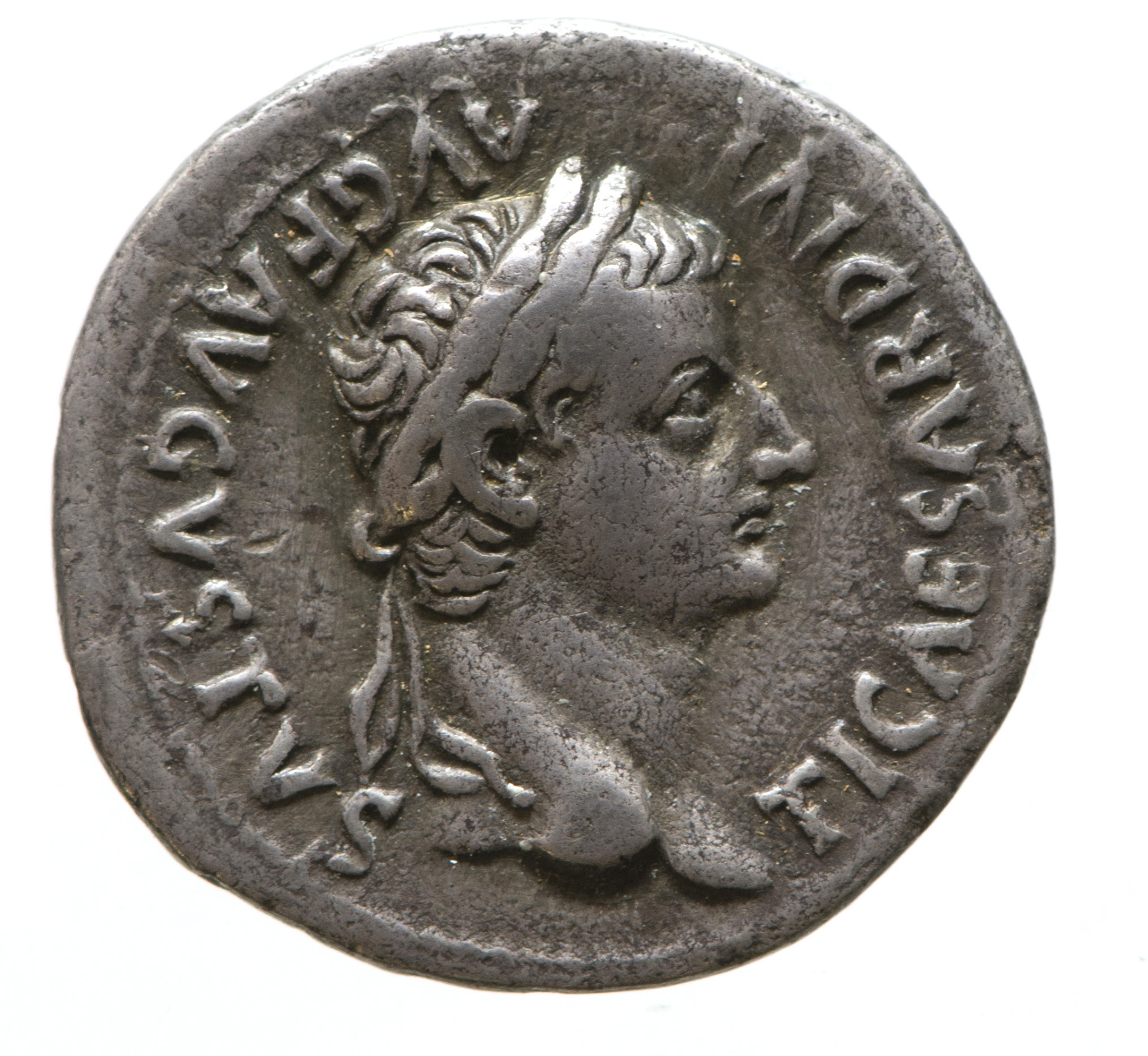 denarius of Tiberius