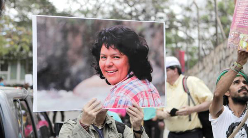 Justicia plena y total para Berta Cáceres