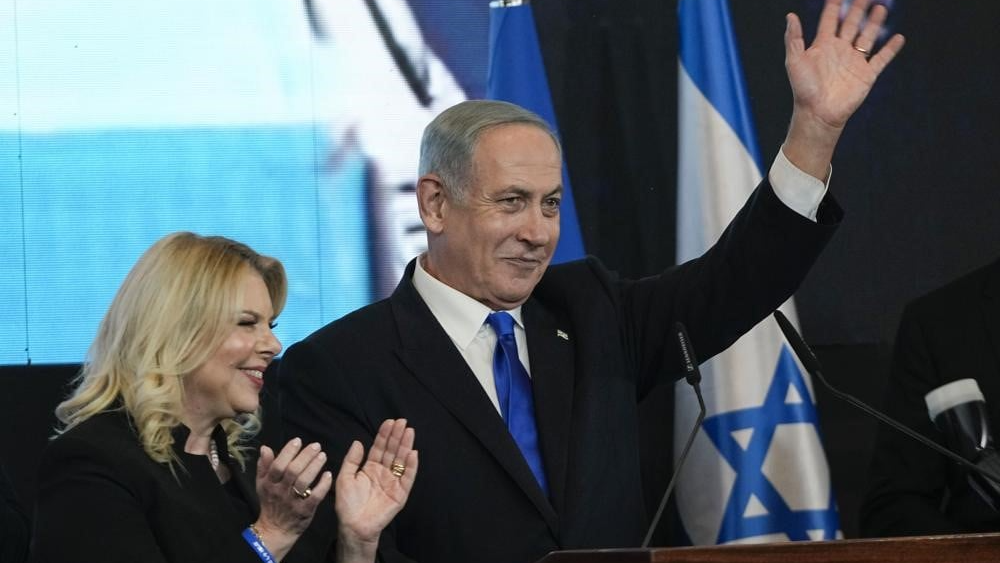 Israel's Netanyahu back to power after elections.