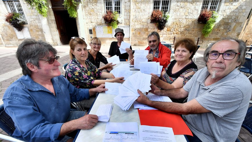 Ces citoyens militants ont adressé une lettre
alarmante aux élus.