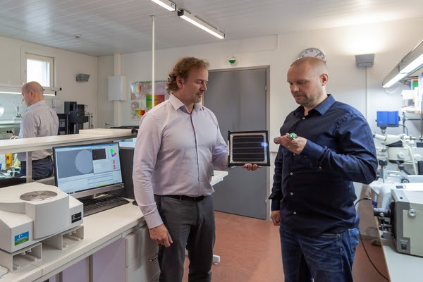 ICS – team members from left. Jori Oravasaari, Kari Rinko and Jukka Backman