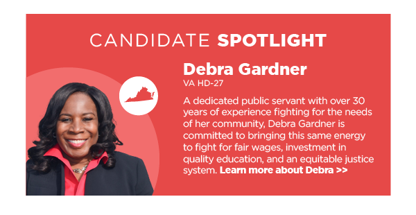 Candidate Spotlight: Debra Gardner, VA HD-27