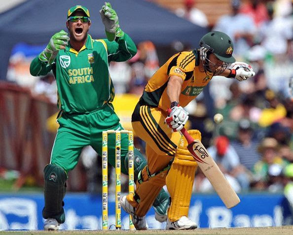 Mark Boucher handled the wicket-keeping department for South Africa
