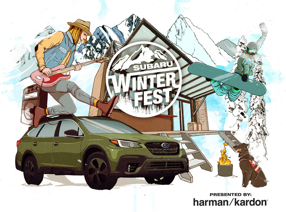 Subaru WinterFest 2020 will feature stops at nine of the country’s top mountain resorts, where outdoor enthusiasts and Subaru owners can enjoy live music, food & beverage, daily giveaways, gear demonstrations and more.
