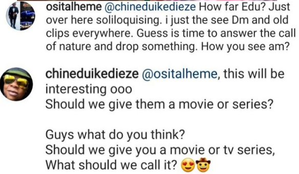 Should we give you a movie or tv series - Actors Aki and Paw Paw asks Nigerians as they hint on returning to acting as a duo